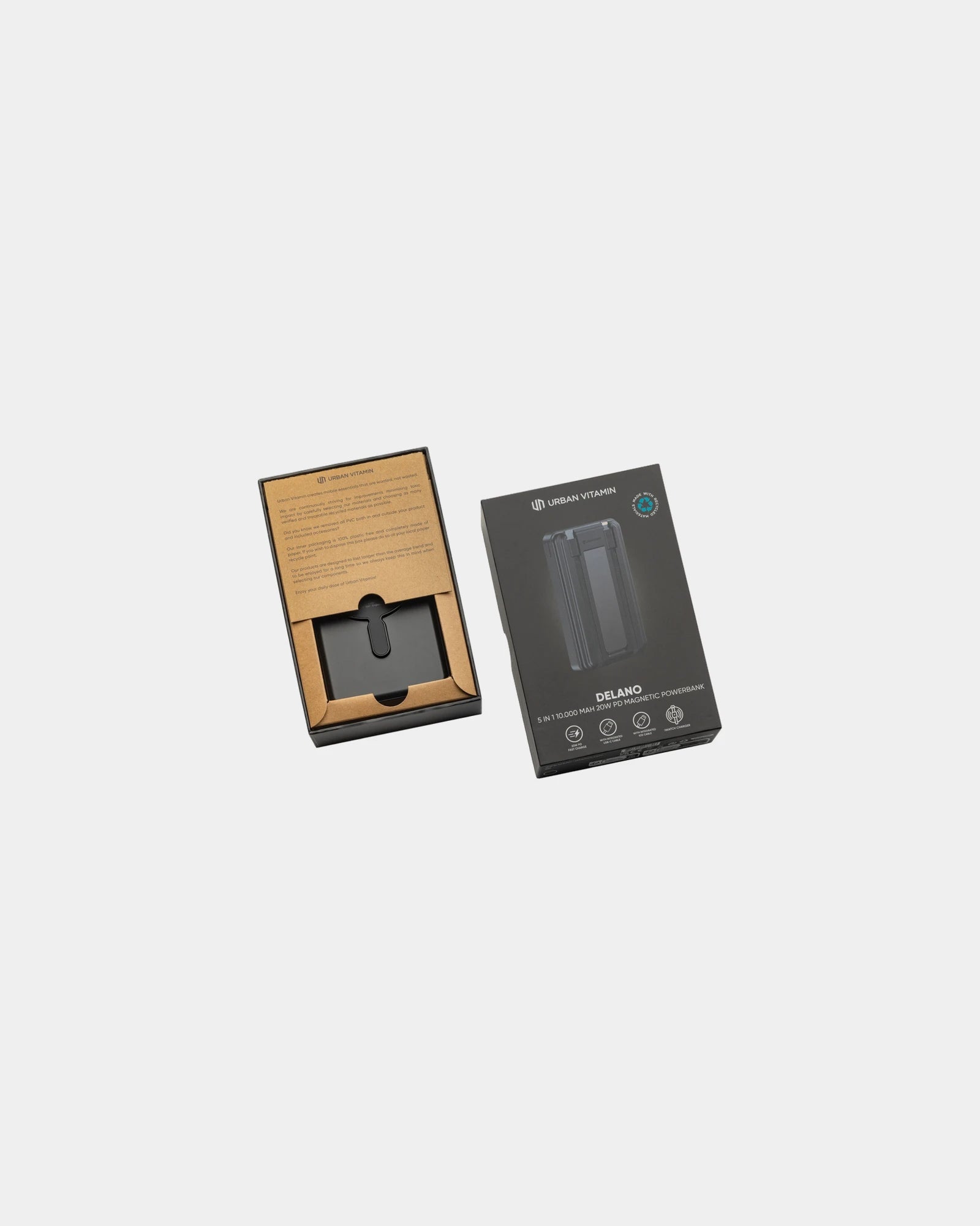 Custom eco-friendly power bank Urban Vitamin Delano - 1