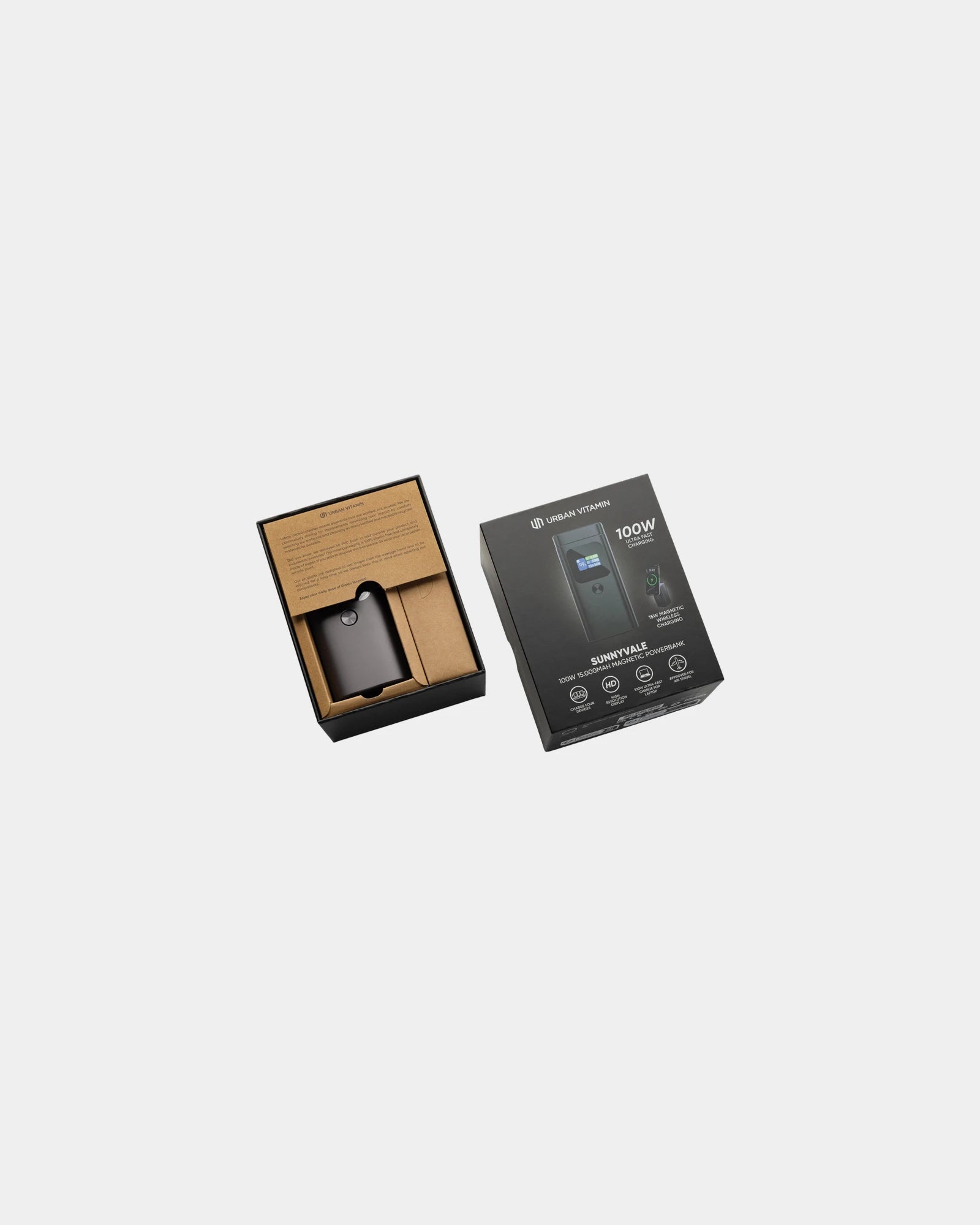 Custom magnetic power bank 15,000mAh Urban Vitamin Sunnyvale - 2