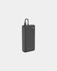 Custom recycled power bank Urban Vitamin Menlo Park - Black