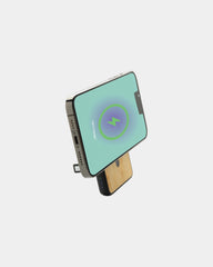 Custom bamboo power bank 5000mAh with ABS case - 3