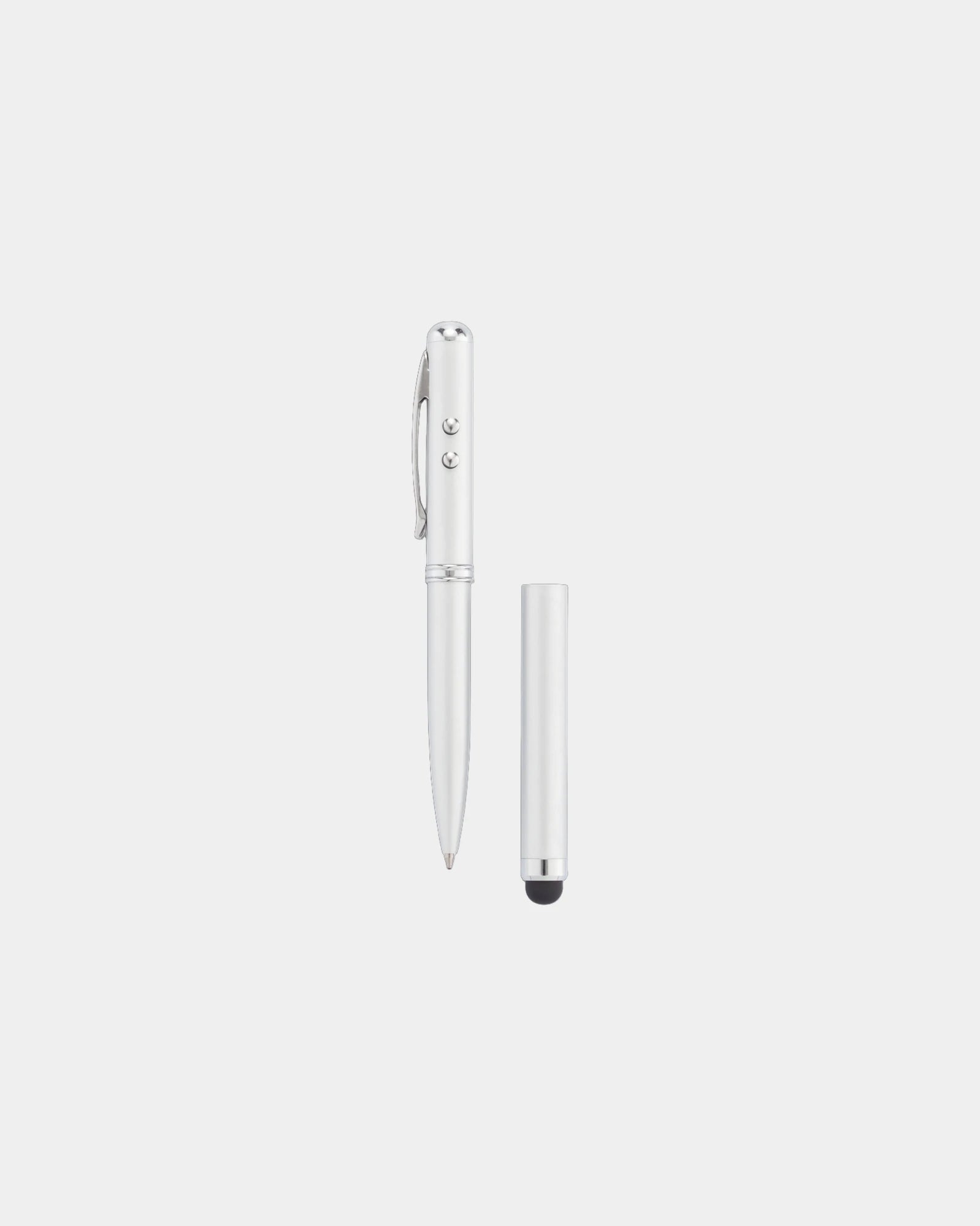 Promotional stainless steel 4-in-1 pen - 4