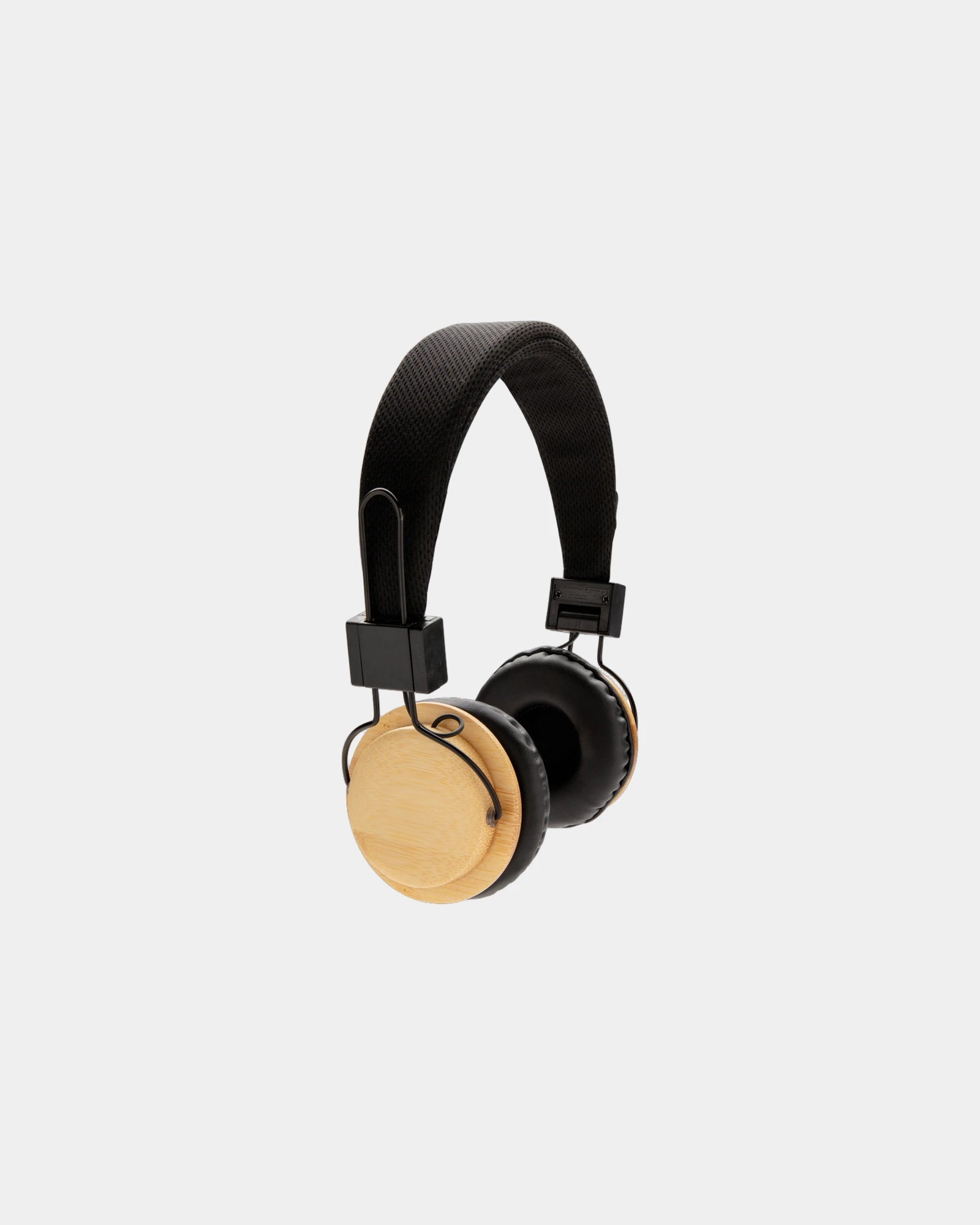 Promotional bamboo wireless headphones - 1