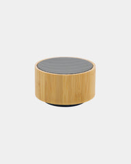 Promotional bamboo ABS 3W speaker - Black