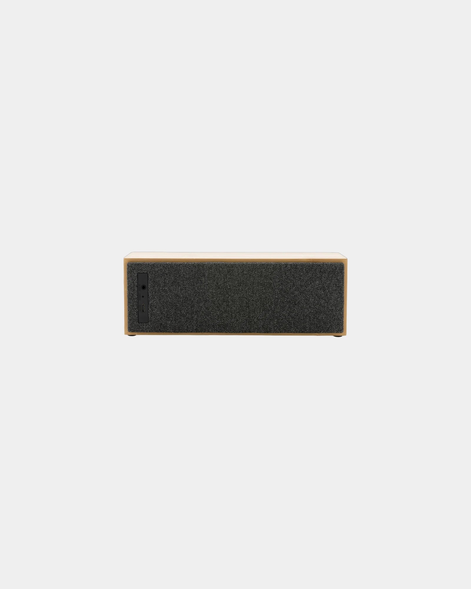 Promotional bamboo 10W wireless speaker - 1