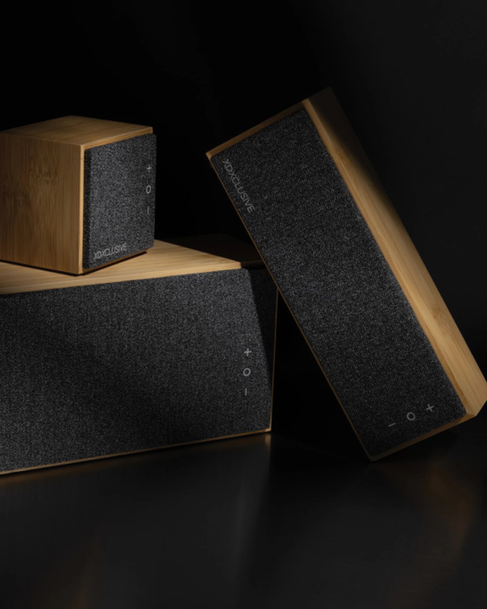 Promotional bamboo 10W wireless speaker - 6