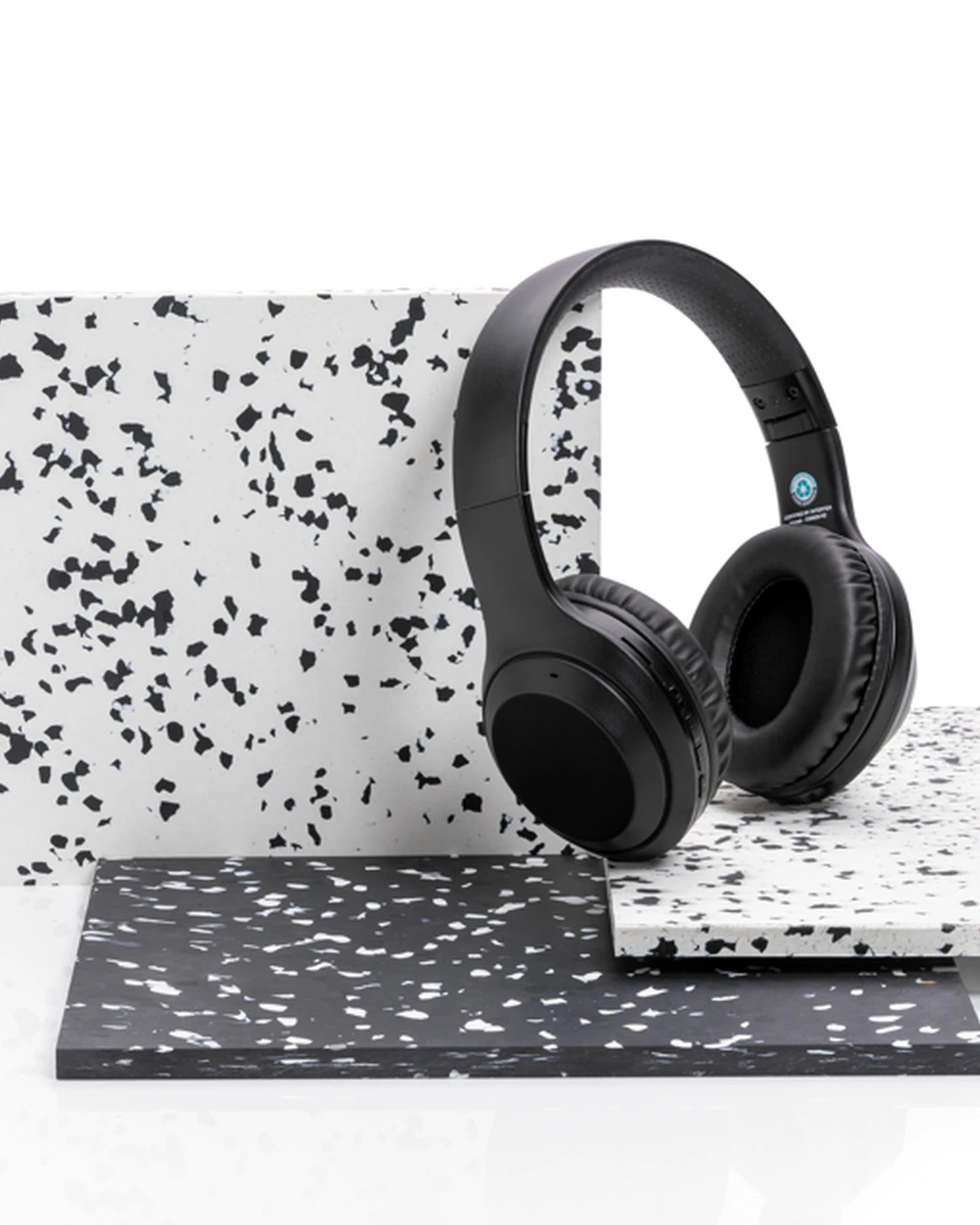 Promotional recycled plastic audio headset - 5