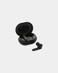 Custom recycled ABS wireless earbuds - Black