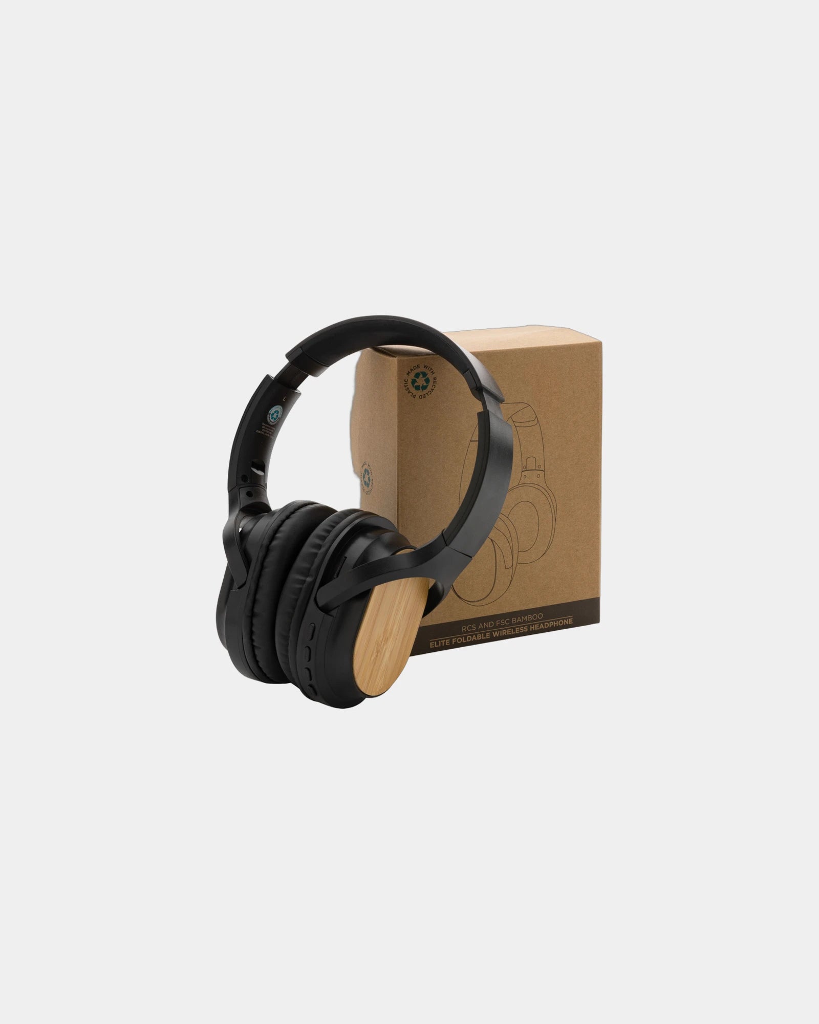 Promotional wireless bamboo headphones - 6