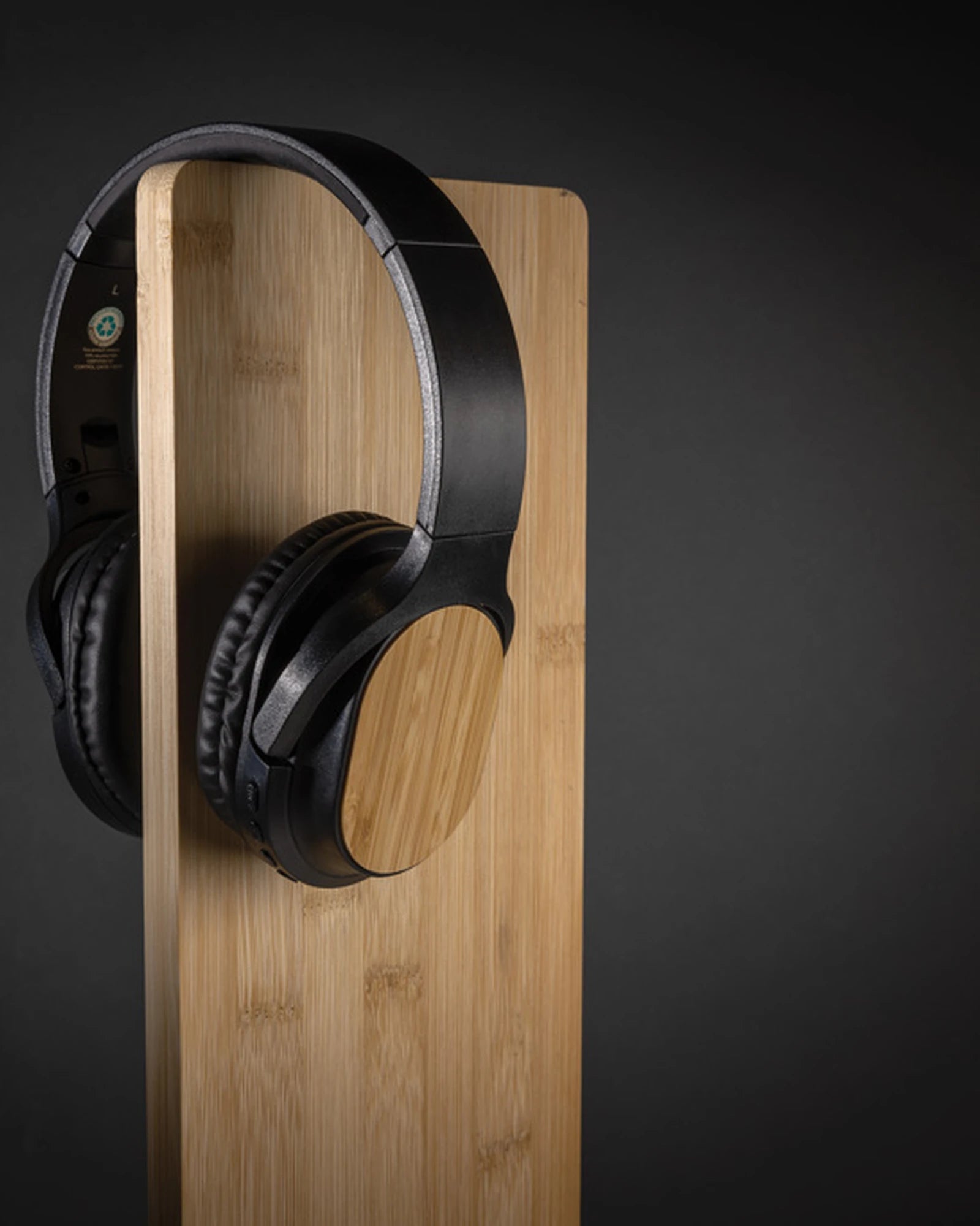 Promotional wireless bamboo headphones - 8