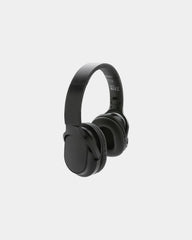 Promotional recycled plastic wireless headphones - Black