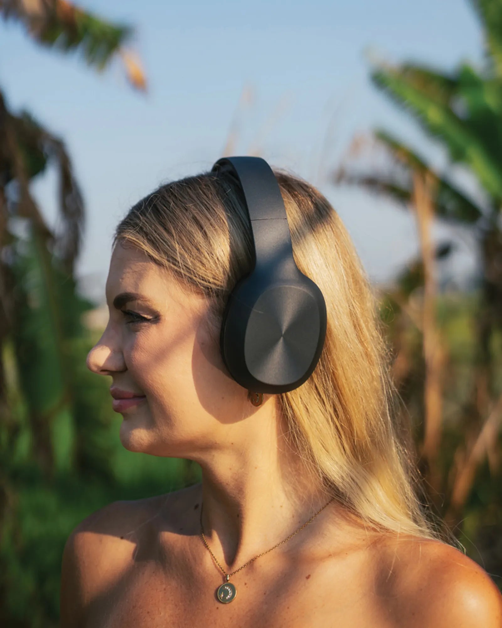 Promotional recycled ABS wireless headphones - 7