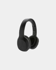 Promotional recycled ABS wireless headphones - Black