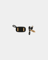 Custom recycled plastic TWS earbuds with bamboo - 2