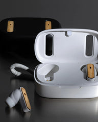 Custom recycled plastic TWS earbuds with bamboo - 7