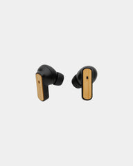 Custom recycled plastic TWS earbuds with bamboo - 4