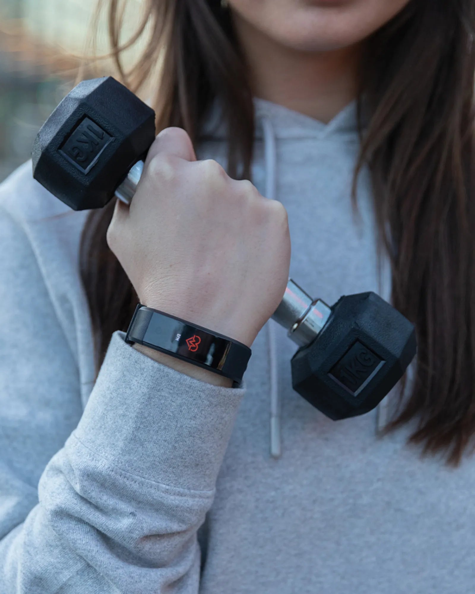 Custom recycled TPU smartwatch with heart rate monitor - 8