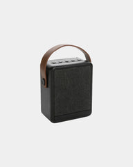 Promotional 12W recycled plastic speaker - Black