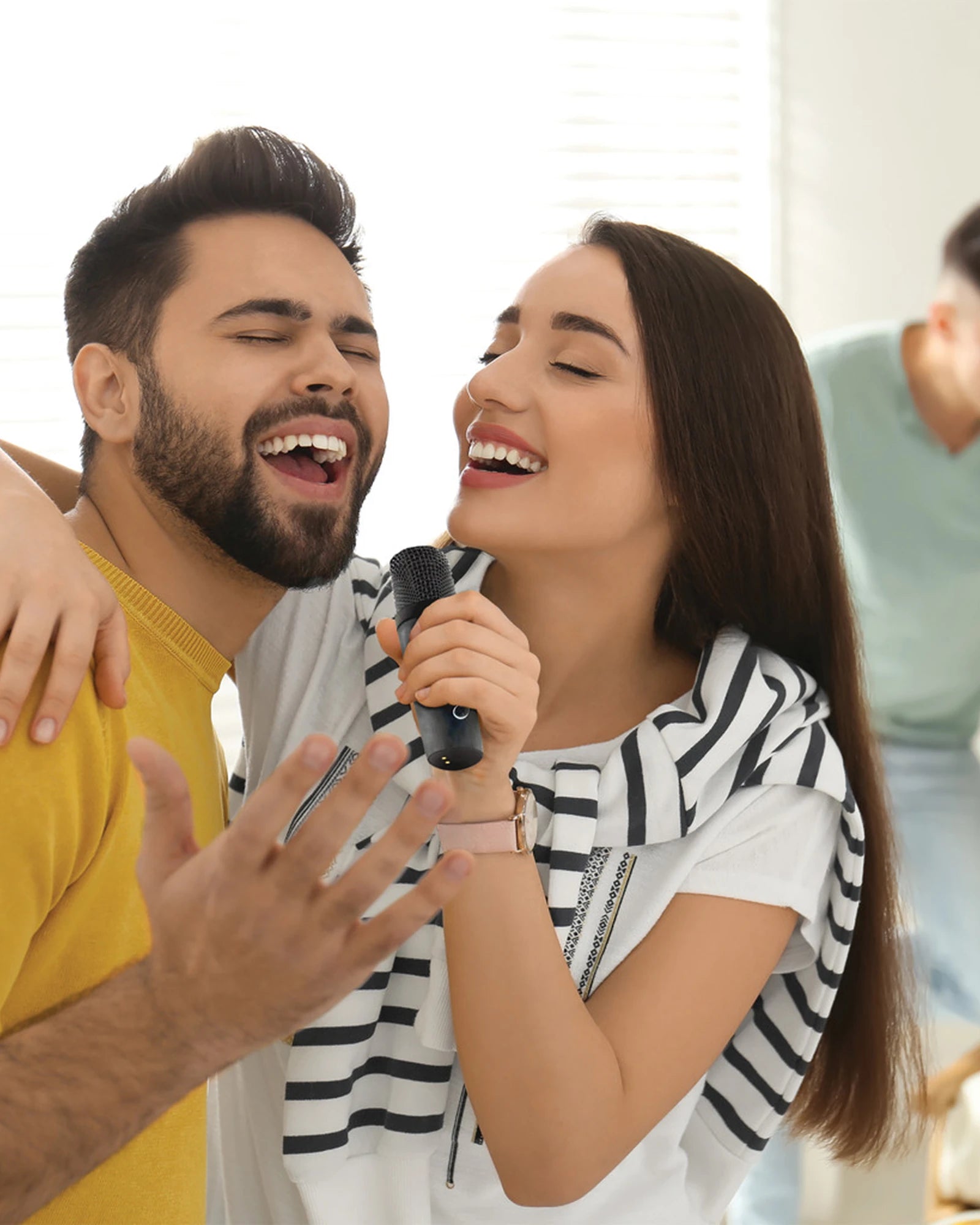 Promotional recycled audio speaker with dual microphones - 9