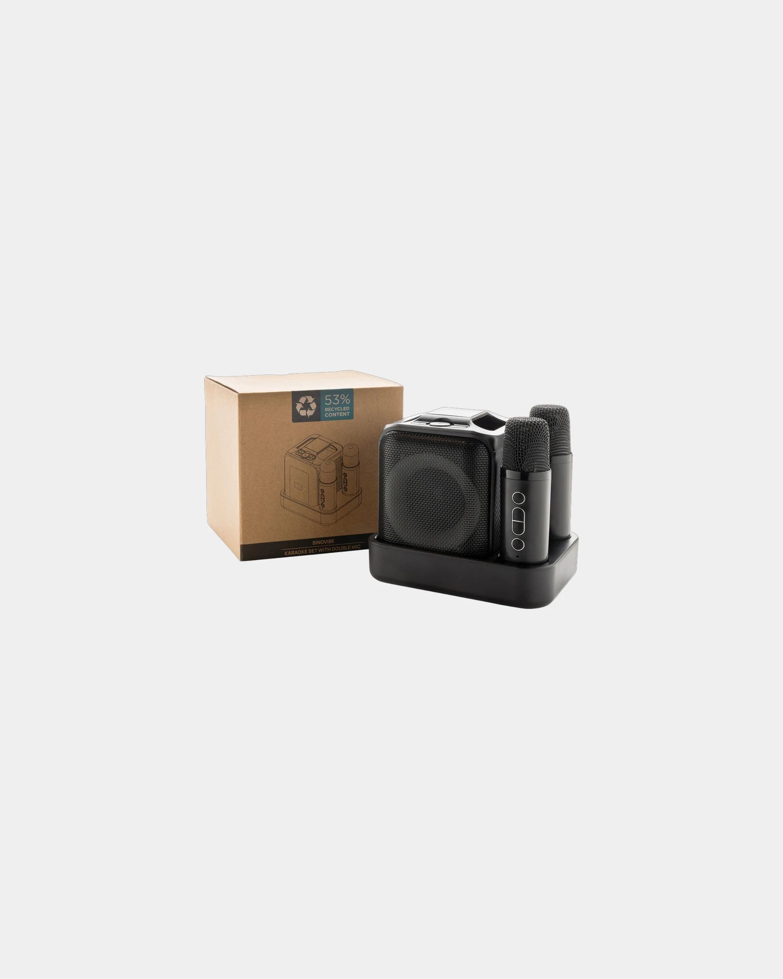 Promotional recycled audio speaker with dual microphones - 7