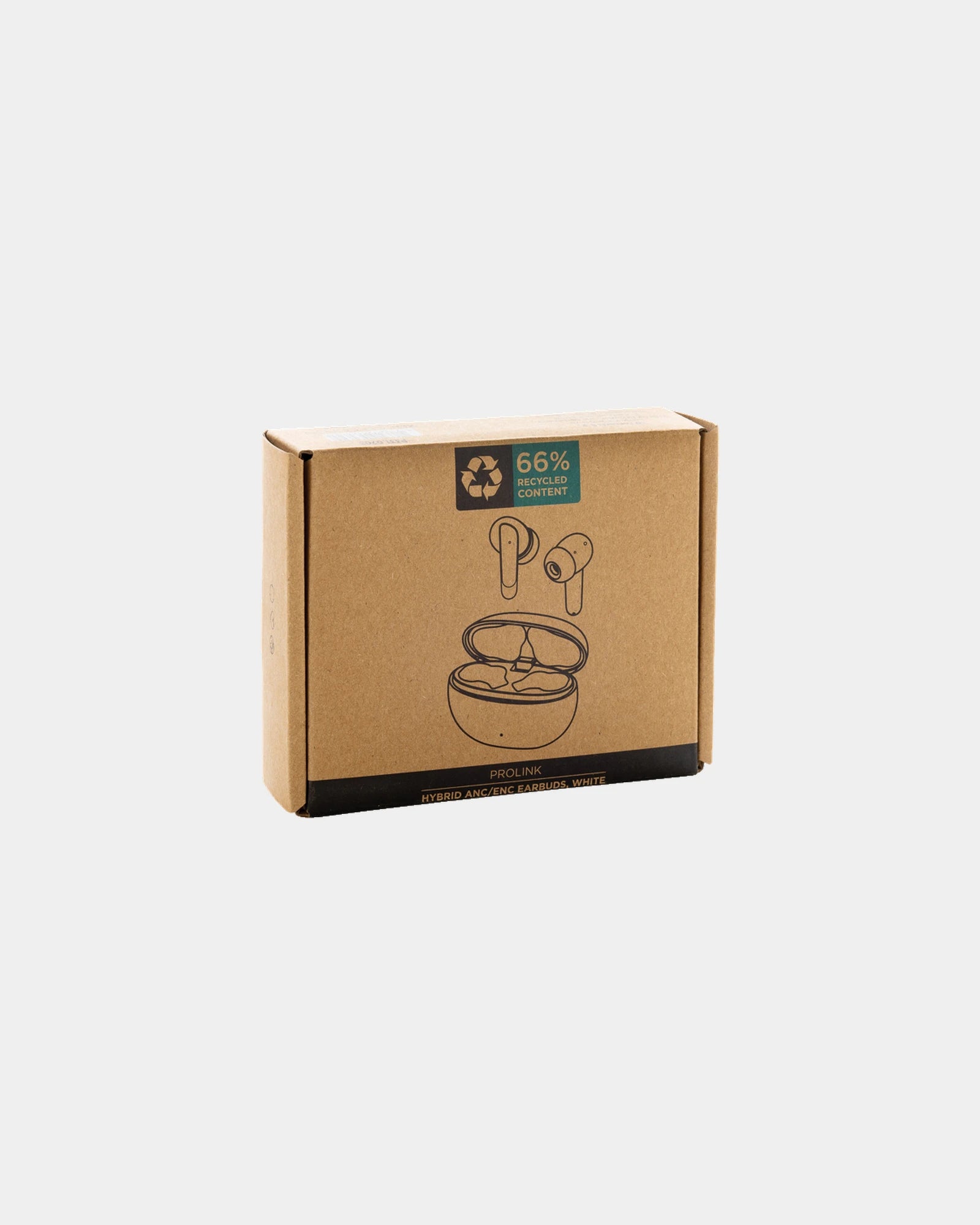 Custom recycled plastic wireless earbuds ANC/ENC