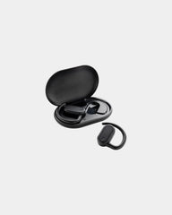 Promotional recycled TWS earbuds for audio - Black