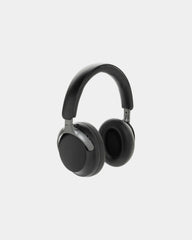 Promotional recycled plastic ANC headphones - Black
