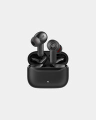 Custom recycled ABS wireless earbuds Urban Vitamin Ventura - Black