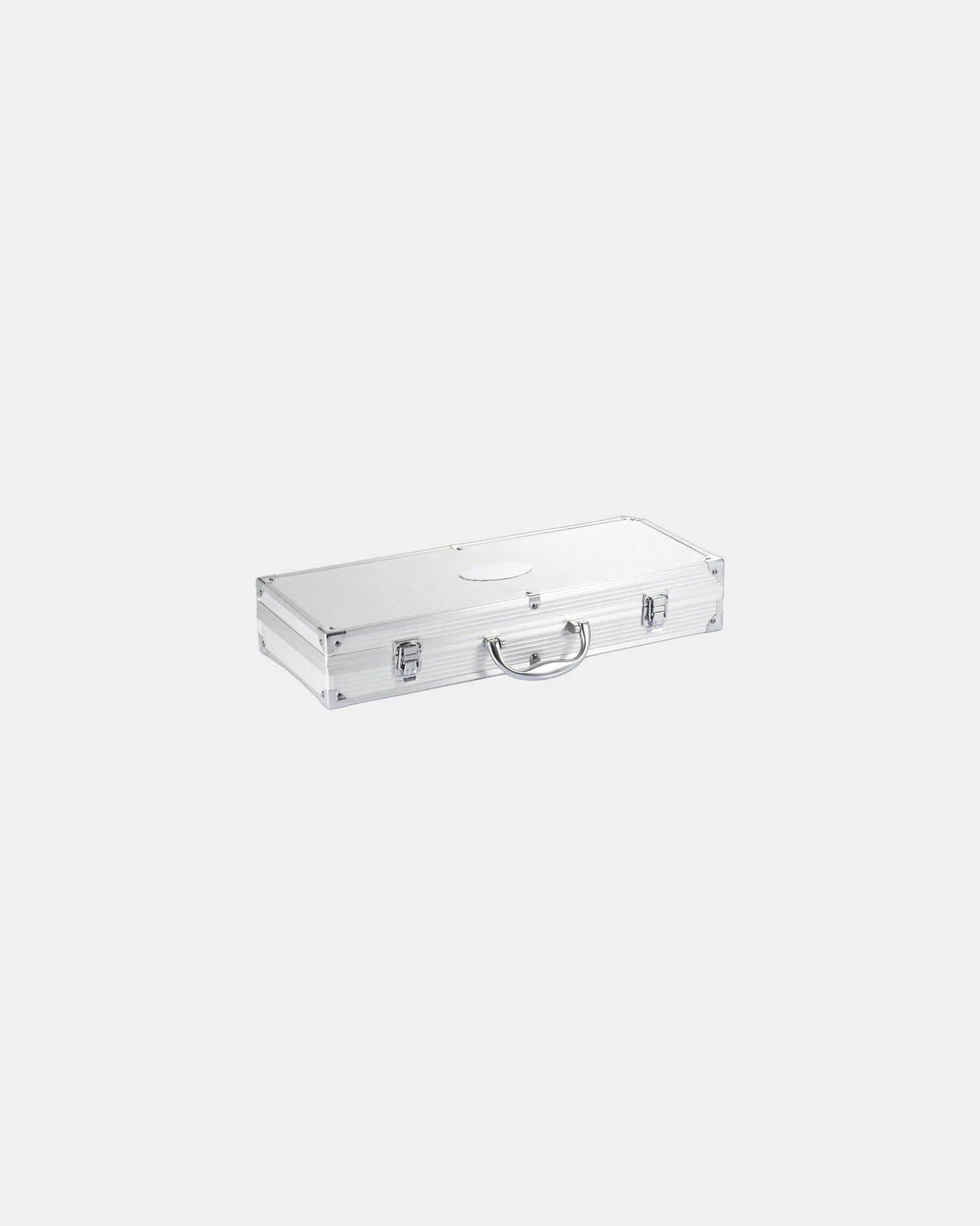 Promotional stainless steel barbecue set in aluminum case - 2