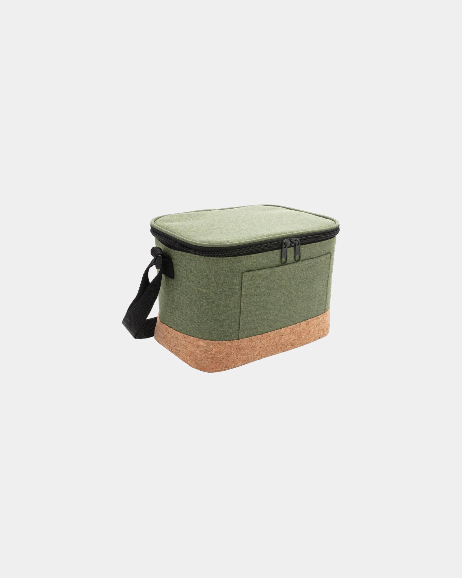 Promotional insulated polyester cooler bag - Green