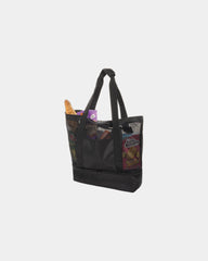 Promotional rPET AWARE™ insulated tote bag - Black