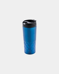 Custom geometric stainless steel 300ml mug - Blue