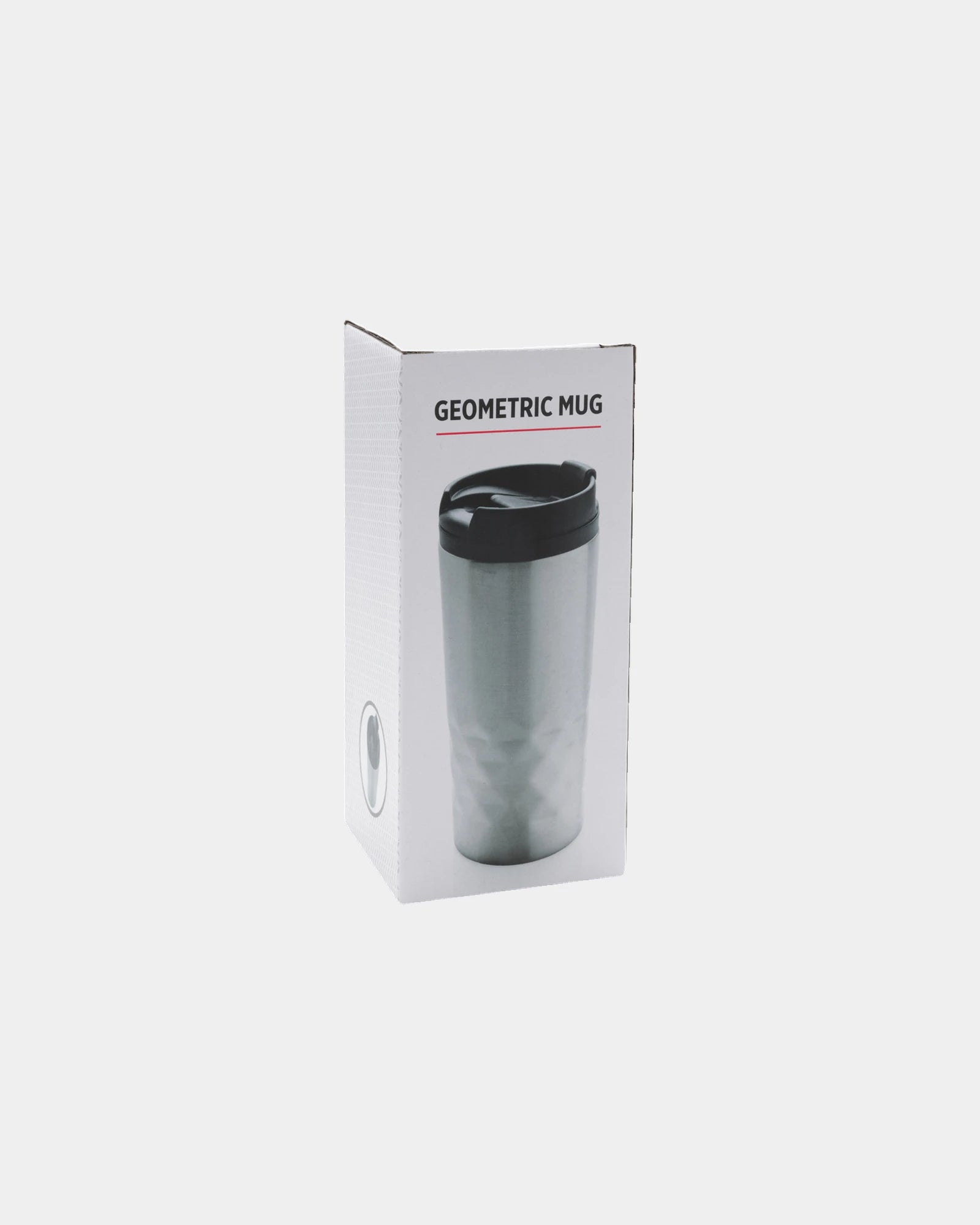 Custom geometric stainless steel 300ml mug