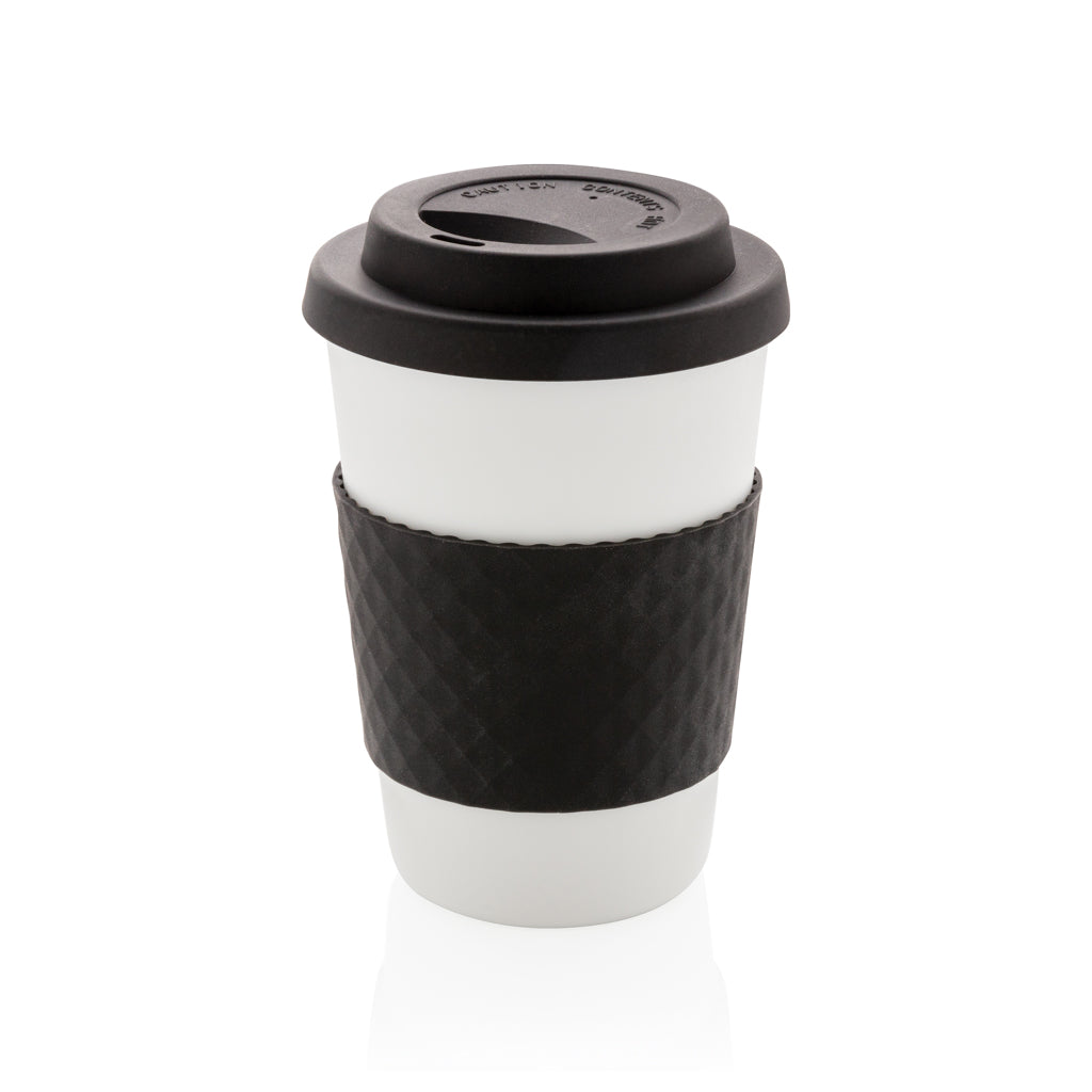 Promotional reusable PP mug 270ml - Black