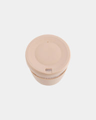 Promotional 360ml borosilicate glass with silicone sleeve