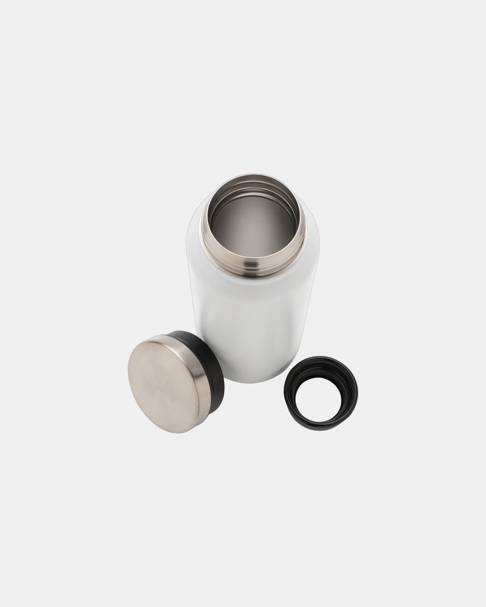 Promotional recycled stainless steel 600ml water bottle - 5