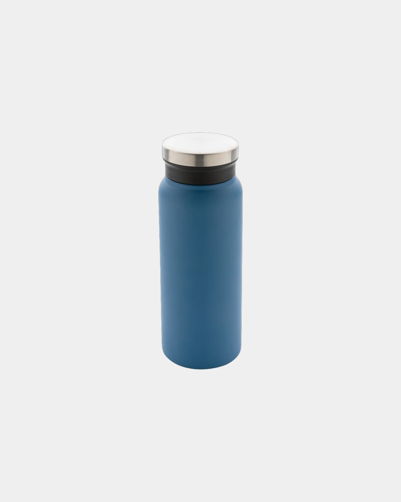 Promotional recycled stainless steel 600ml water bottle - Blue