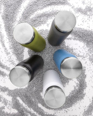 Promotional recycled stainless steel 600ml water bottle - 20
