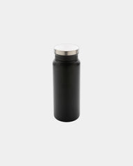 Promotional recycled stainless steel 600ml water bottle - Black