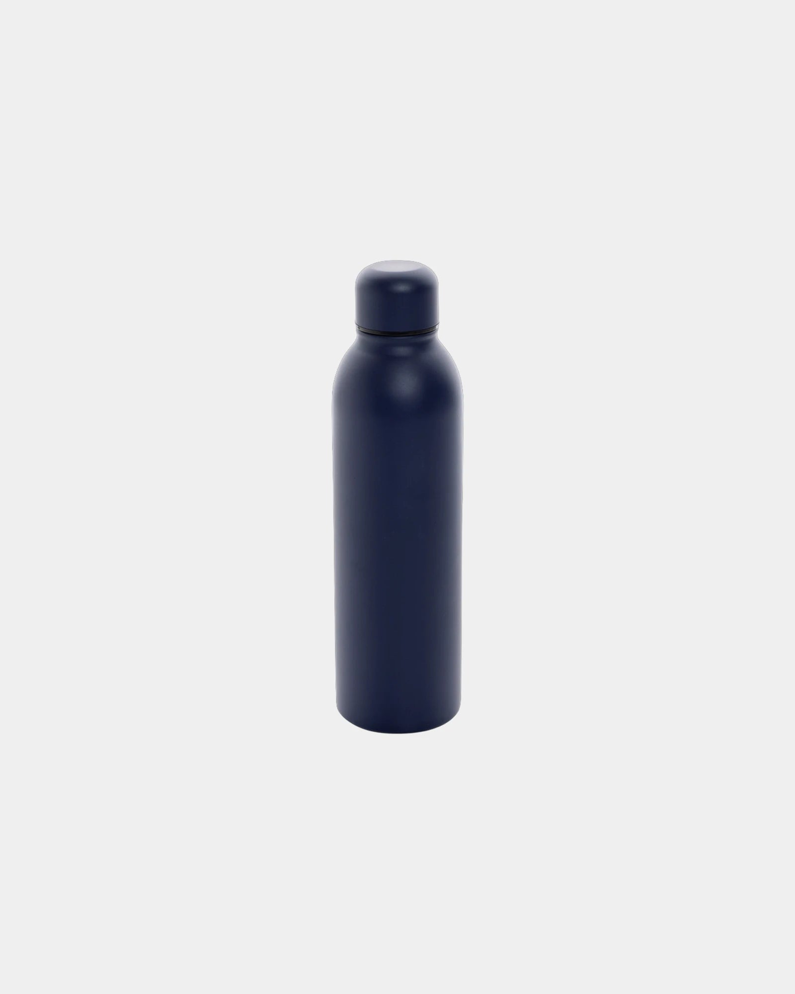 Promotional recycled stainless steel water bottle 500ml - Navy