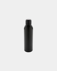 Promotional recycled stainless steel water bottle 500ml - Black