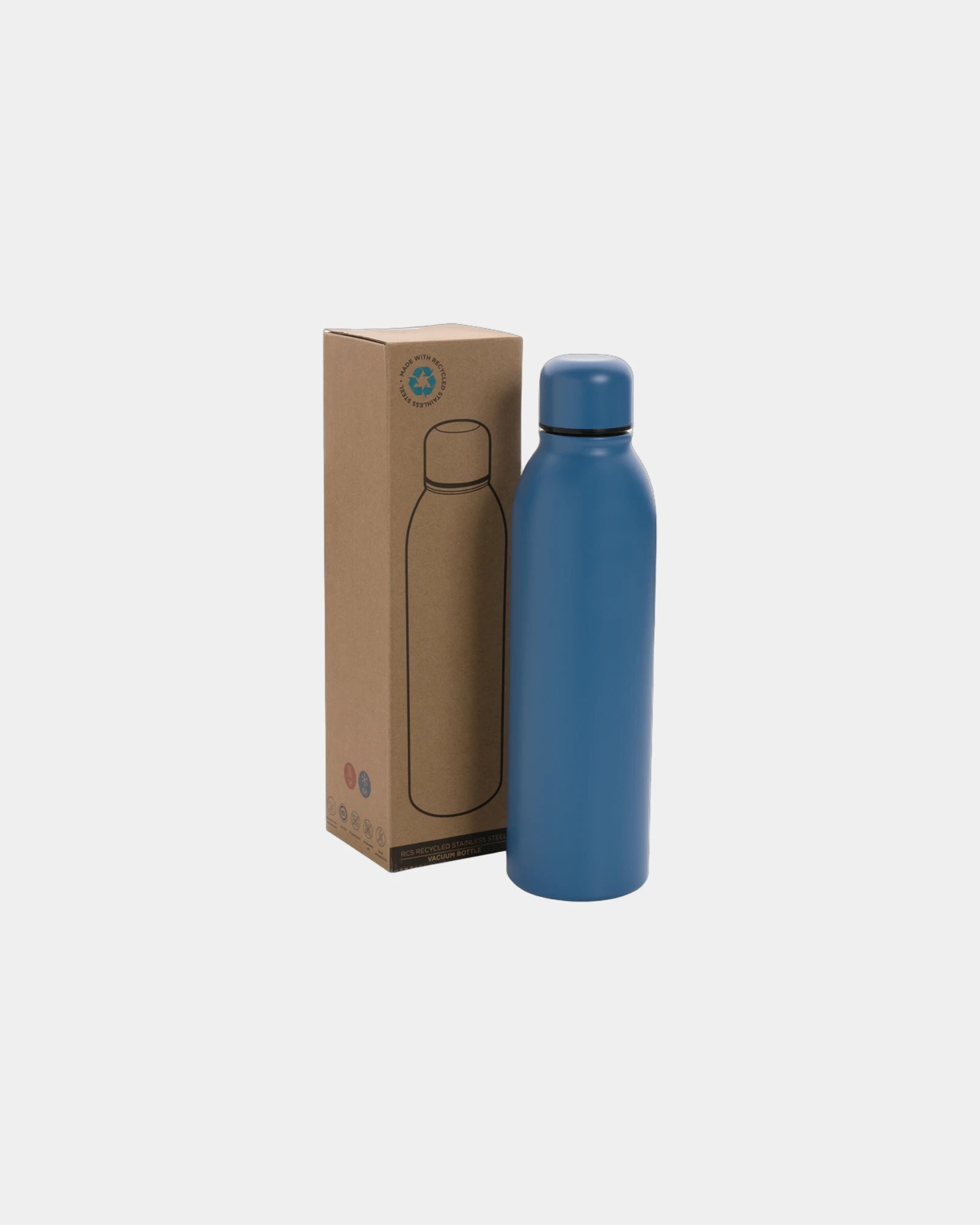 Promotional recycled stainless steel water bottle 500ml - 33