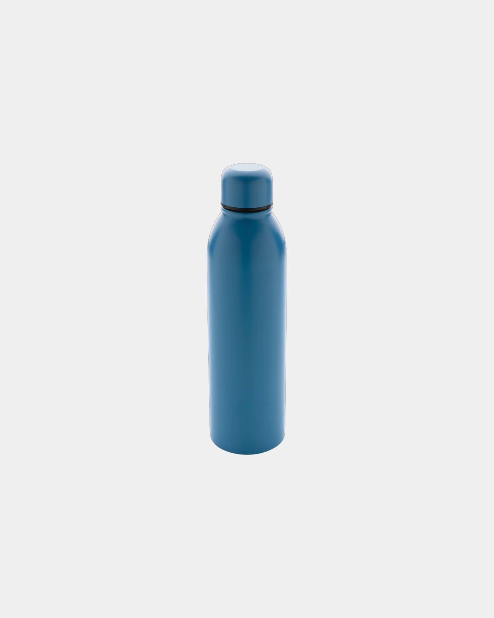 Promotional recycled stainless steel water bottle 500ml - Blue