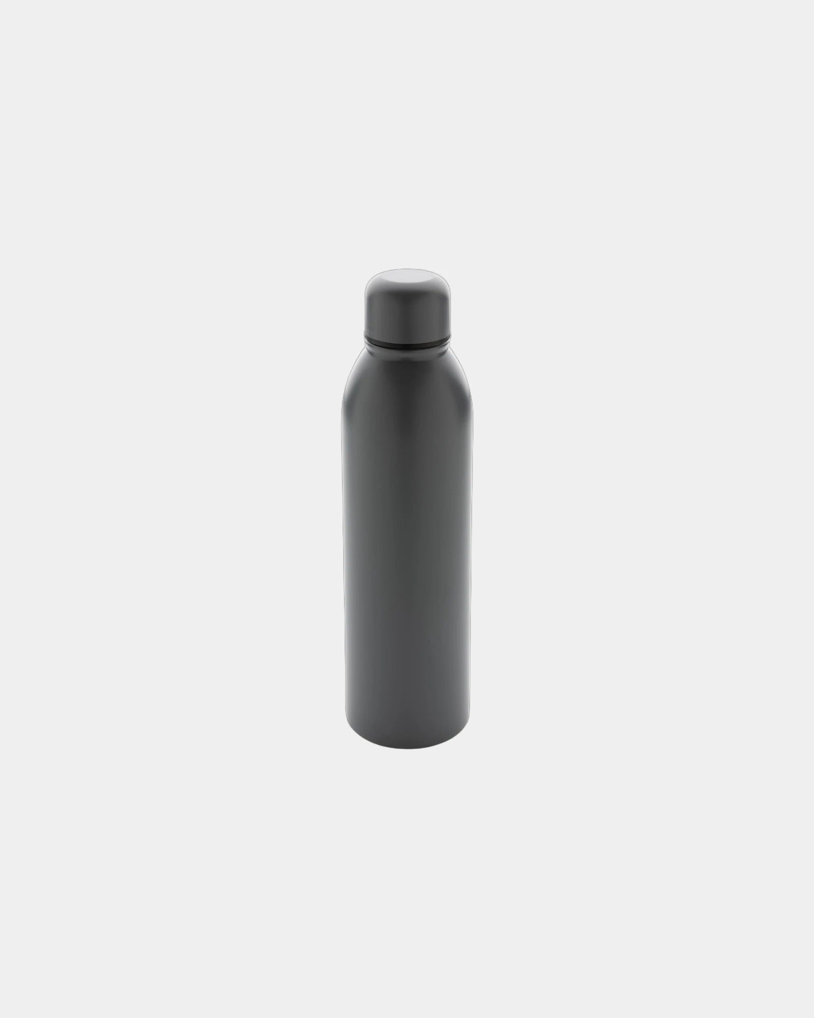 Promotional recycled stainless steel water bottle 500ml - Anthracite
