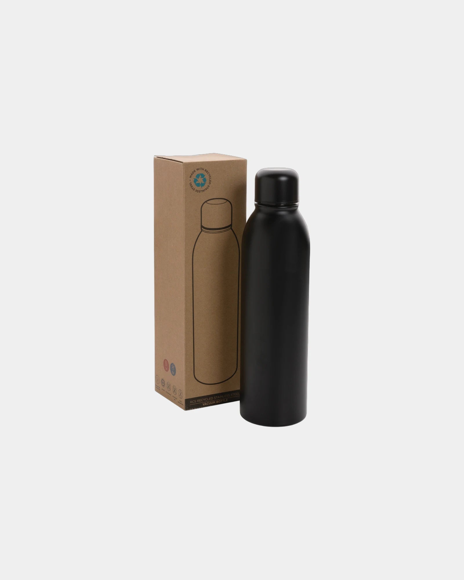 Promotional recycled stainless steel water bottle 500ml - 5