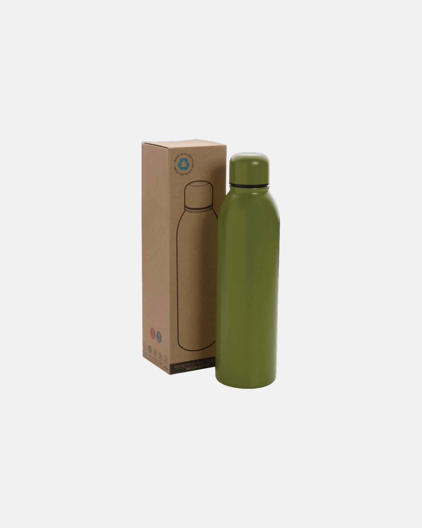 Promotional recycled stainless steel water bottle 500ml - 41