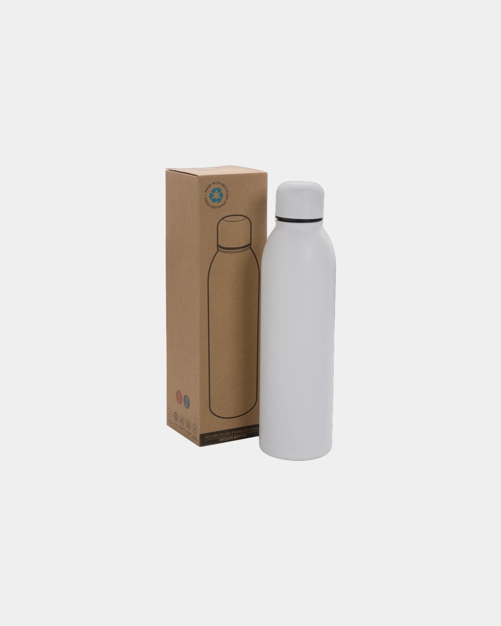 Promotional recycled stainless steel water bottle 500ml - 25