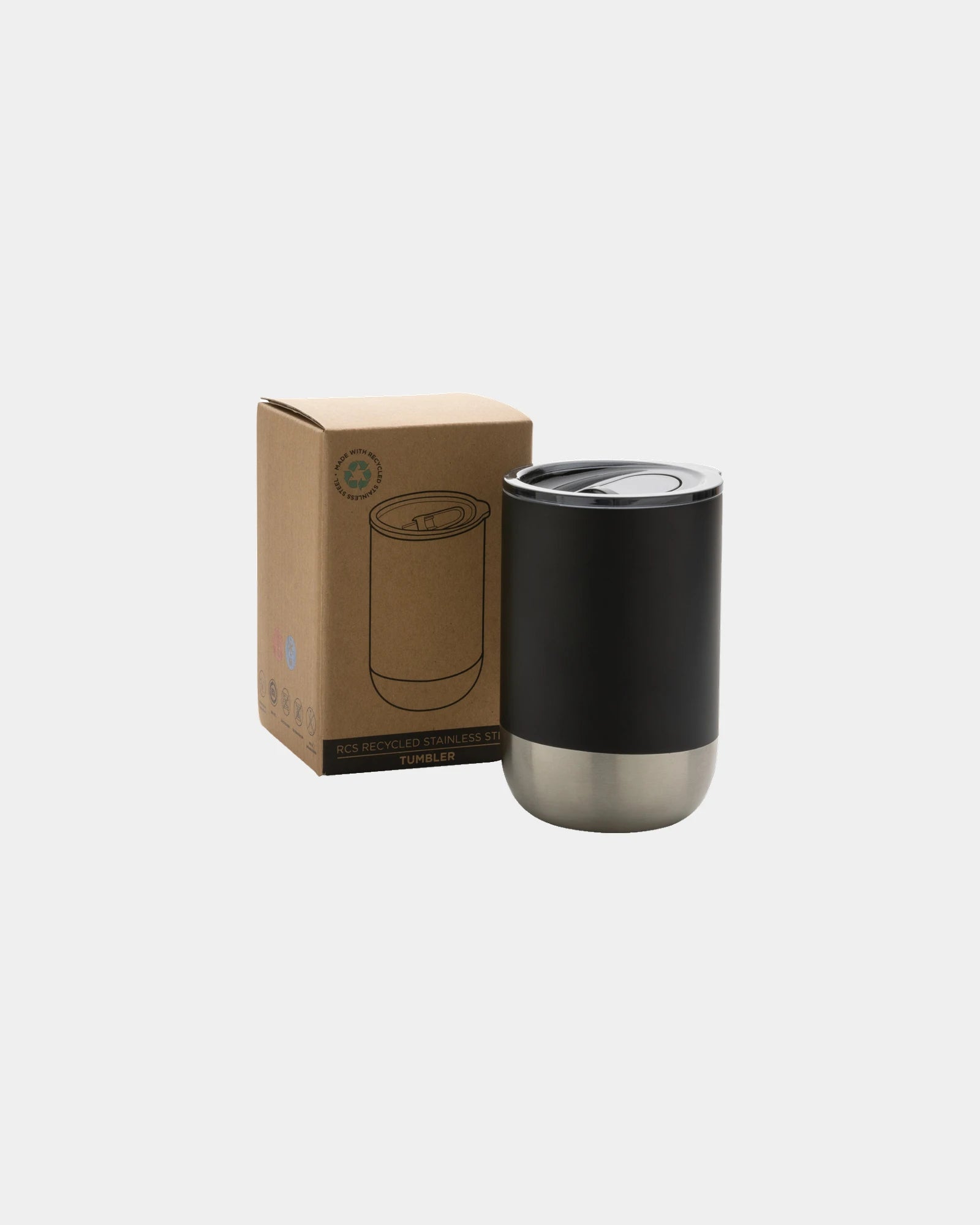 Promotional recycled stainless steel mug 360ml