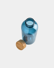 Promotional rPET water bottle 600ml with bamboo lid - 18