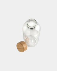 Promotional rPET water bottle 600ml with bamboo lid - 2