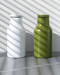 Promotional recycled stainless steel 300ml water bottle - 15